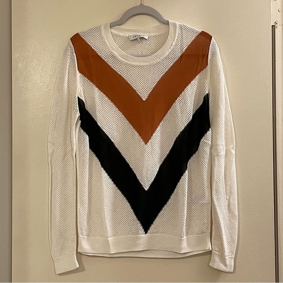 SANDRO Savine Jumper Sweater in Ecru - Picture 2 of 8